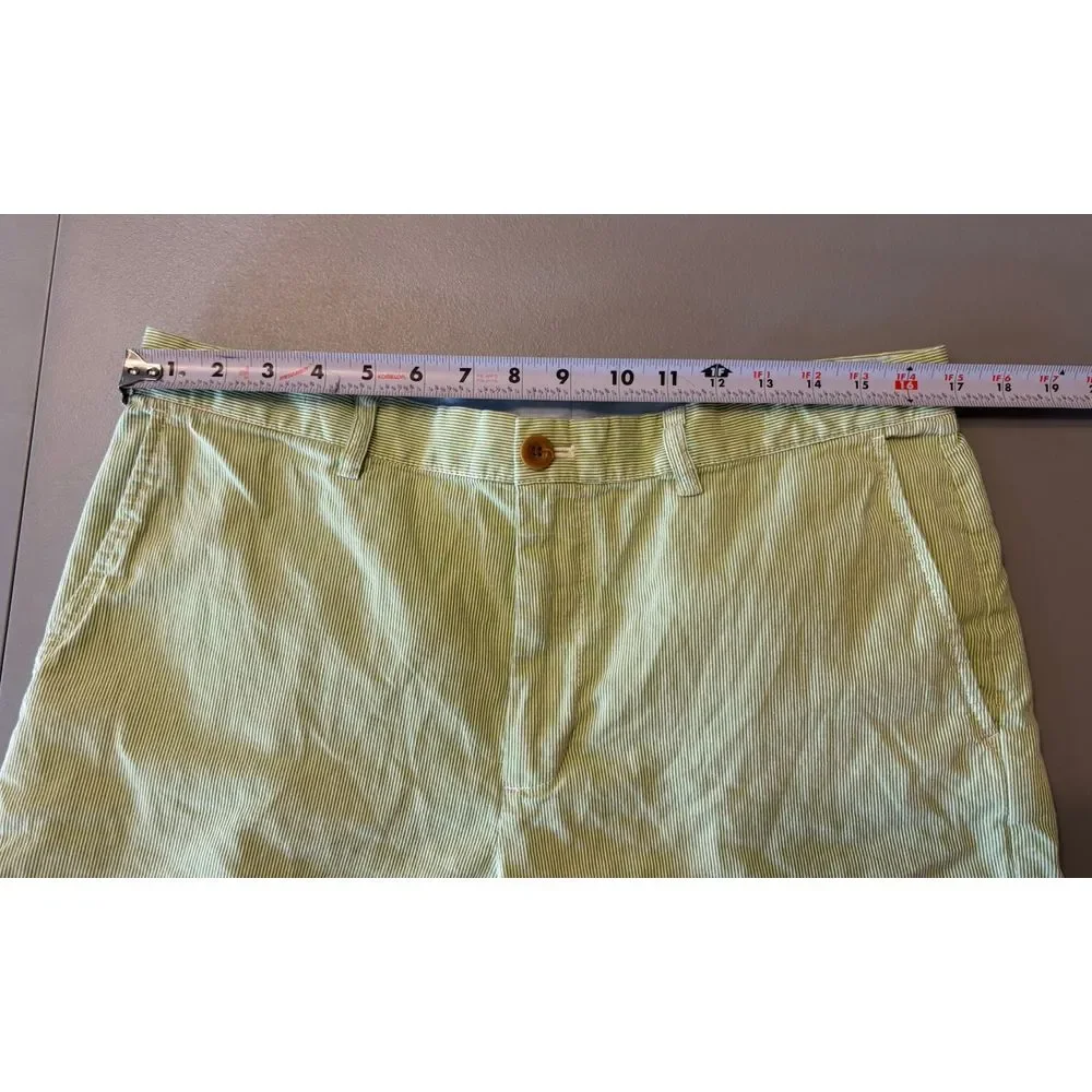 Vineyard Vines Shep & Ian Shorts Men's Sz 34‎ Green Stripes